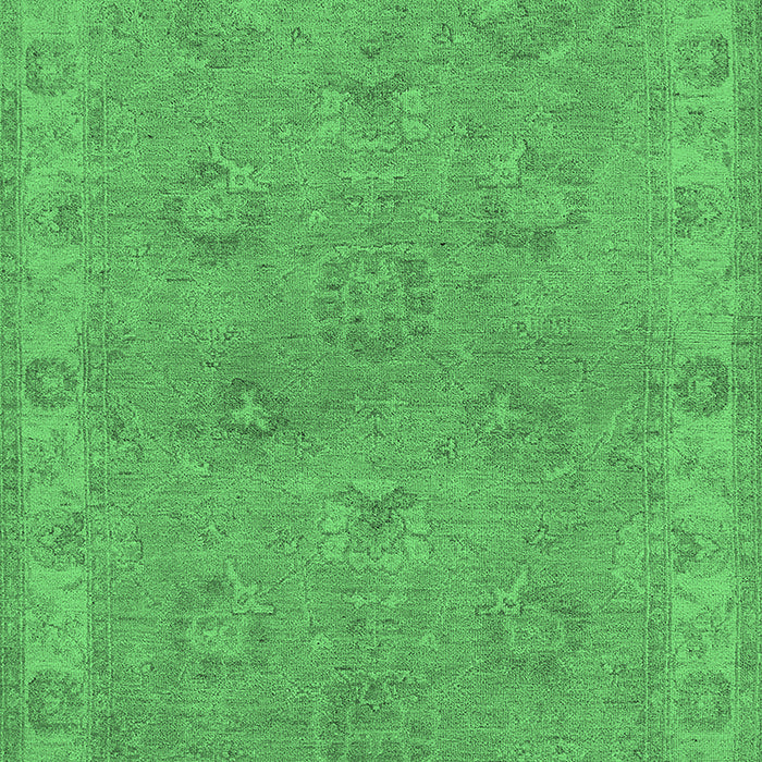 Oriental Emerald Green Traditional Rug, urb998emgrn