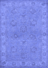 Oriental Blue Traditional Rug, urb998blu