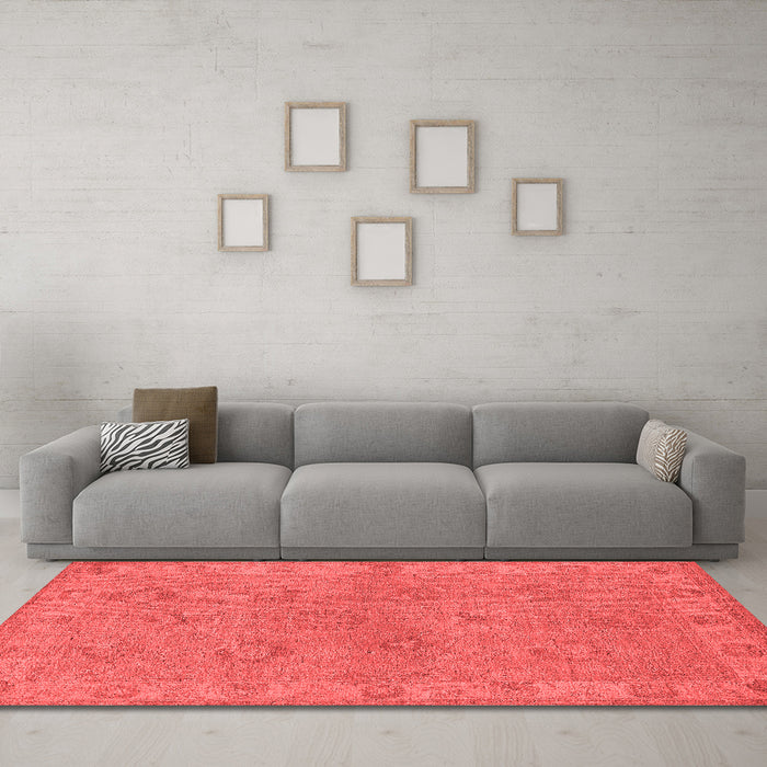 Traditional Red Washable Rugs