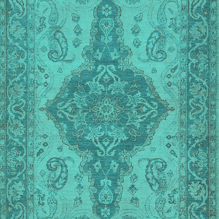 Oriental Turquoise Traditional Rug, urb999turq