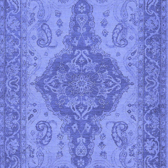 Oriental Blue Traditional Rug, urb999blu