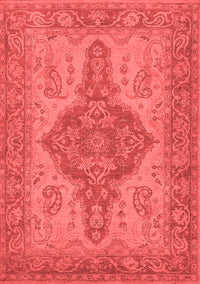 Oriental Red Traditional Rug, urb999red