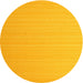 Sideview of Contemporary Deep Yellow Modern Rug, con1002