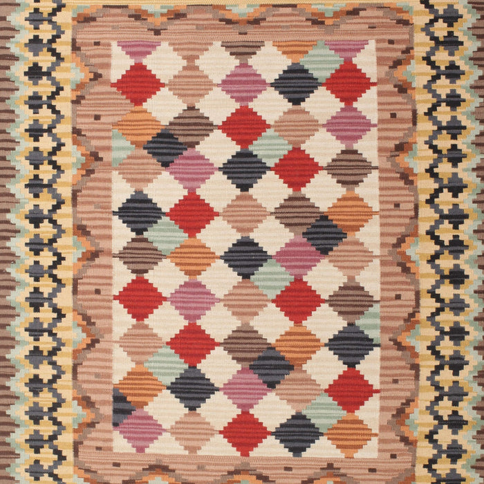 Machine Washable Contemporary Sienna Brown Rug, wshcon1007