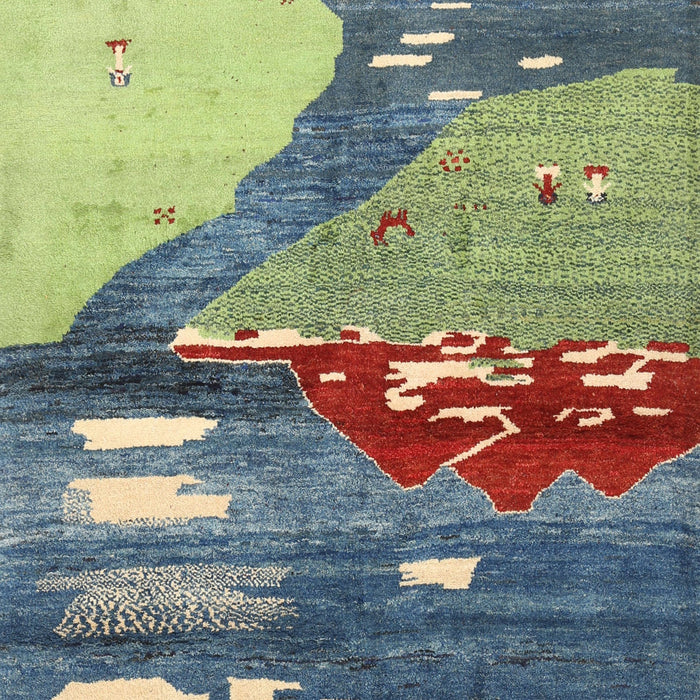 Contemporary Gray Modern Rug, con1009