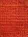 Contemporary Red Modern Rug, con100