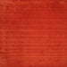 Sideview of Machine Washable Contemporary Red Rug, wshcon100