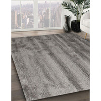 Contemporary Carbon Gray Modern Rug, con1010