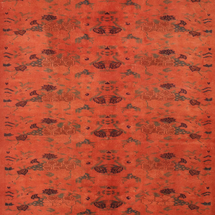 Contemporary Neon Red Modern Rug, con1013