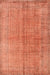 Contemporary Orange Red Modern Rug, con1014