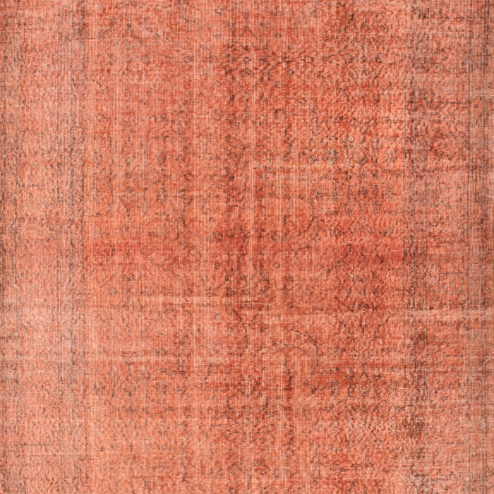 Contemporary Orange Red Modern Rug, con1014