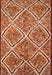 Machine Washable Contemporary Sand Brown Rug, wshcon1017