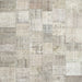 Sideview of Machine Washable Contemporary Sage Green Rug, wshcon1022