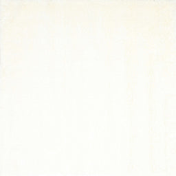 Square Contemporary Ivory White Solid Rug, con1024