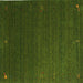 Sideview of Machine Washable Contemporary Dark Forest Green Rug, wshcon1033