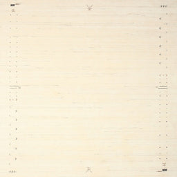 Sideview of Machine Washable Contemporary Peach Beige Rug, wshcon1034