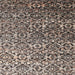 Square Contemporary Tan Brown Modern Rug, con1038