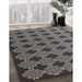 Machine Washable Contemporary Gunmetal Gray Rug in a Family Room, wshcon1041