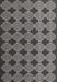 Machine Washable Contemporary Gunmetal Gray Rug, wshcon1041