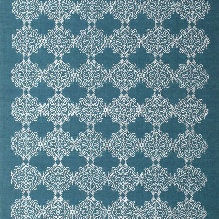Machine Washable Contemporary Teal Green Rug, wshcon1045