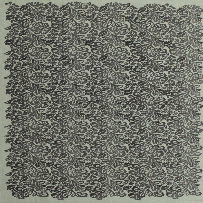 Square Contemporary Charcoal Gray Modern Rug, con1046