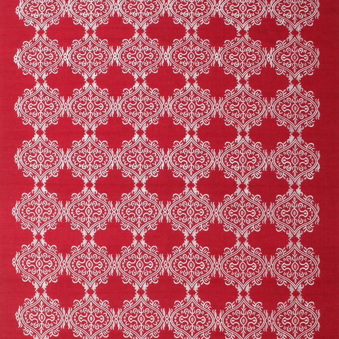 Machine Washable Contemporary Red Rug, wshcon1047