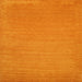 Square Contemporary Neon Orange Modern Rug, con104