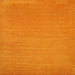 Sideview of Machine Washable Contemporary Neon Orange Rug, wshcon104
