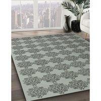 Contemporary Ash Gray Modern Rug, con1050