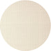 Sideview of Contemporary Desert Sand Beige Solid Rug, con1052