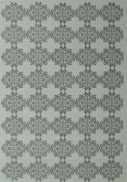 Contemporary Dark Gray Modern Rug, con1056