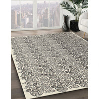 Contemporary Sandstone Brown Modern Rug, con1057