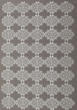Machine Washable Contemporary Dark Gray Rug, wshcon1058