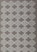 Machine Washable Contemporary Dark Gray Rug, wshcon1058