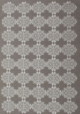 Contemporary Dark Gray Modern Rug, con1058