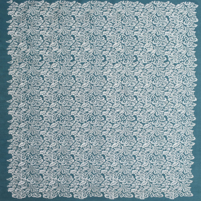 Sideview of Machine Washable Contemporary Light Steel Blue Rug, wshcon1059