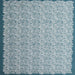 Sideview of Machine Washable Contemporary Light Steel Blue Rug, wshcon1059