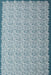 Machine Washable Contemporary Light Steel Blue Rug, wshcon1059