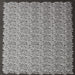 Square Contemporary Silver Gray Modern Rug, con1060