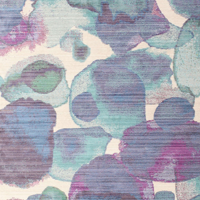 Machine Washable Contemporary Lavender Purple Rug, wshcon1067