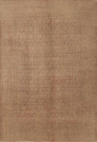 Machine Washable Contemporary Light Brown Rug, wshcon1068