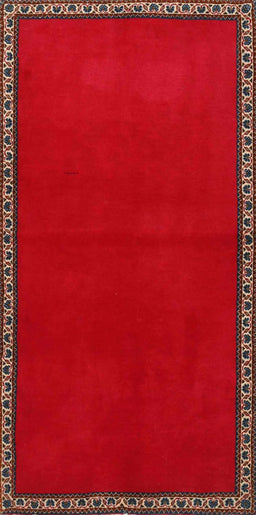 Contemporary Chestnut Brown Modern Rug, con1069