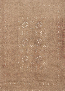 Contemporary Sand Brown Modern Rug, con1070