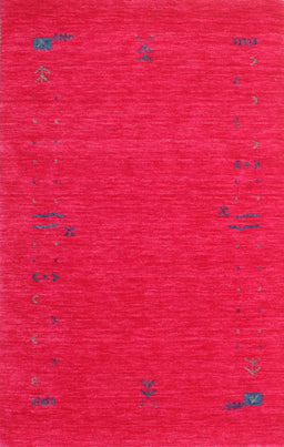 Contemporary Red Modern Rug, con1071