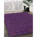 Machine Washable Contemporary Bright Grape Purple Rug in a Family Room, wshcon1072