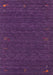 Machine Washable Contemporary Bright Grape Purple Rug, wshcon1072