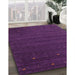 Machine Washable Contemporary Purple Rug in a Family Room, wshcon1074