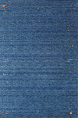Contemporary Blue Modern Rug, con1078