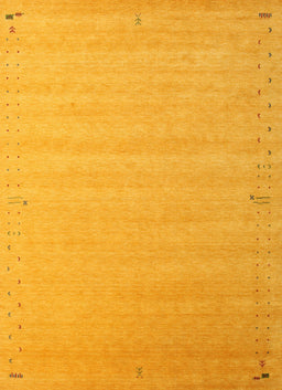 Machine Washable Contemporary Dark Orange Rug, wshcon1081