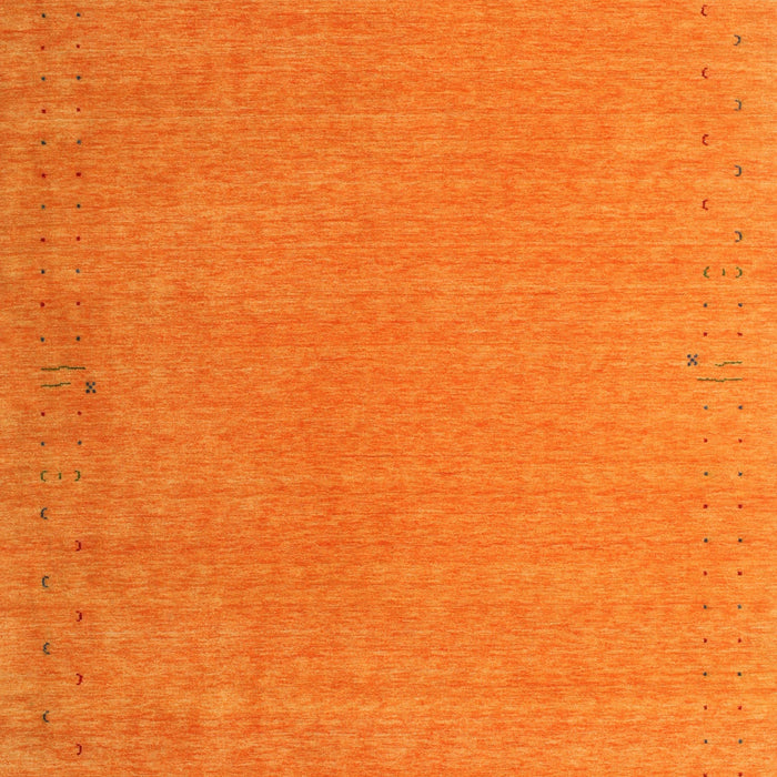 Machine Washable Contemporary Orange Red Rug, wshcon1084